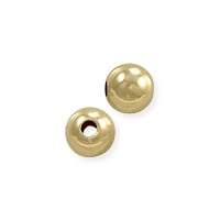 Round Bead 2.9mm 14k Yellow Gold (1-Pc)