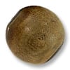 Horn Beads Round Light Brown 25mm (3-Pcs)