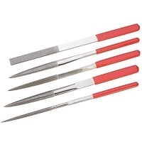 File Set 5 Pc Diamond Coated