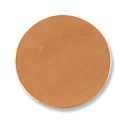 Copper Round Blank 24 Gauge 1 Inch