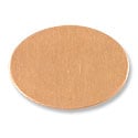 Copper Oval 18 Gauge Blank 3/4