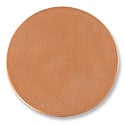 Copper Round 18 Gauge Blank 1-1/2