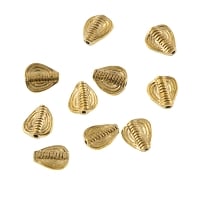 Baule Style Bead 10x12mm (10-Pcs)