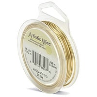 Artistic Wire 22ga Tarnish Resistant Brass (15 Yards)