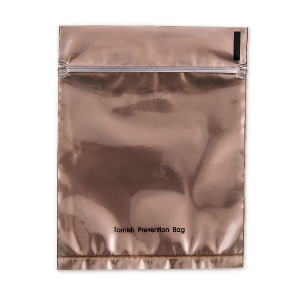 Anti-Tarnish Zip Top Bag 4x4 (10-Pcs)