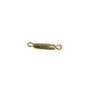 Torpedo 17mm x 3mm Clasp Gold Plated (10-Pcs)