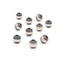 Sterling Silver 6mm Seamless Navajo Pearl Bead