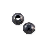 Round Bead 4mm Gunmetal Plated (10-Pcs)