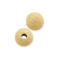 Round Stardust Bead 5mm Gold Filled (1-Pc)