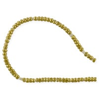 Heishi Beads 2mm Brass (28