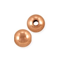 Round Bead 5mm Rose Gold (1-Pc)