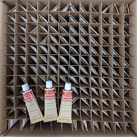 Wholesale Factory Case of 144 Tubes - AMACO Rub 'n Buff Antique Gold 15ml Tube Wax Metallic Finish