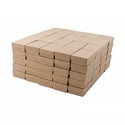 Kraft Cotton Filled Jewelry Box #32 (Case of 100)