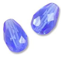 Czech Glass Teardrop Shaped Beads