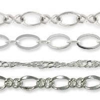 Silver Plated Bulk Chain