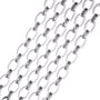 Oval Cable Chain 10x7mm Surgical Stainless Steel (Priced per Foot)