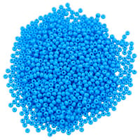 Preciosa Czech Seed Bead 11/0 Opaque Light Blue Turquoise (10 Grams)