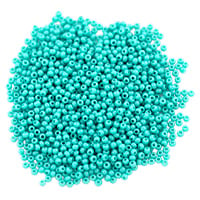 Preciosa Czech Seed Bead 11/0 Opaque Turquoise (10 Grams)