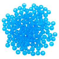 Preciosa Czech Seed Bead 6/0 Transparent Aqua (10 Grams)