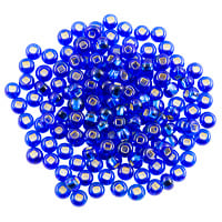 Preciosa Czech Seed Bead 6/0 Silver Lined Capri Blue (10 Grams)