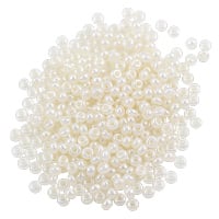 Preciosa Czech Seed Bead 8/0 Pearl White (10 Grams)