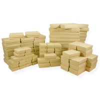 Jewelry Boxes Assortment Kraft (100-Pcs)