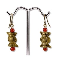 Baule Brass Earring Project