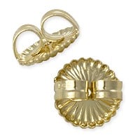 Earring Backs Extra Heavy Weight 14k Yellow Gold (Pair)