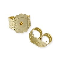 Earring Backs Light Weight 14k Yellow Gold (Pair)