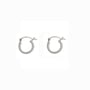 12mm Sterling Silver Hoop Earring (Pair)