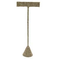 Burlap Earring T Bar Display 6-3/4