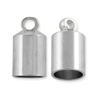 End Cap 12x7mm Silver Color (1-Pc)