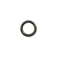 Open Round Jump Ring 5.5mm Gun Metal Plated (100-Pcs)