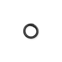 Closed Round Jump Ring 4.6mm Gun Metal Plated (10-Pcs)