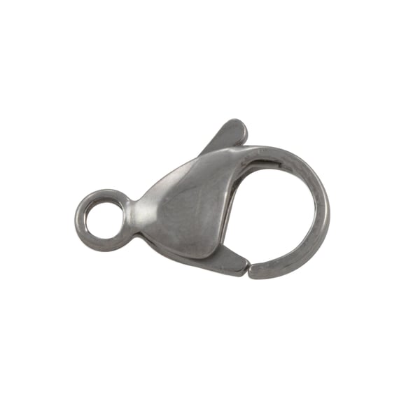 Lobster Claw Clasp 15x9mm Surgical Stainless Steel (1-Pc)