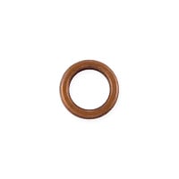 Closed Jump Ring 6mm Antique Copper (10-Pcs)