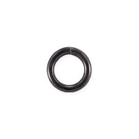 Closed Jump Ring 6mm Gunmetal  (10-Pcs)