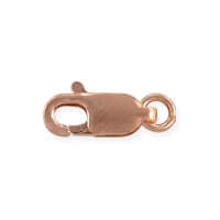 Lobster Claw Clasp 10x4mm Rose Gold Filled (1-Pc)