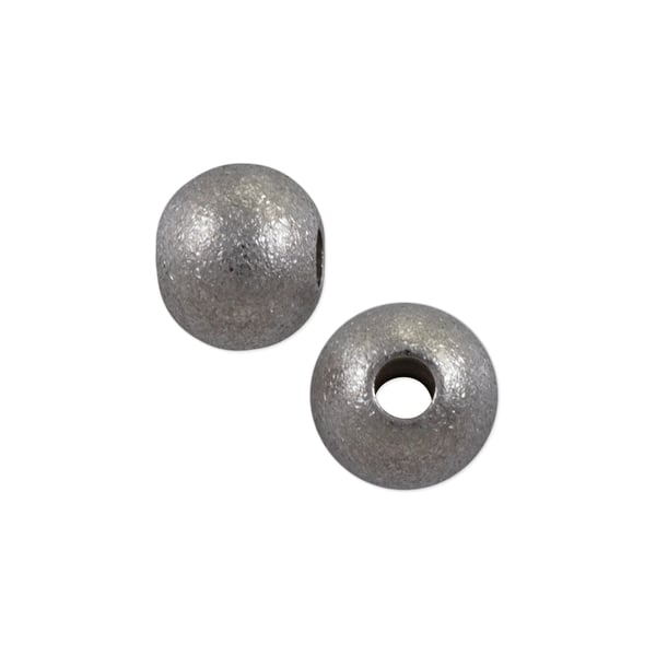 Stardust Beads 8mm Surgical Stainless Steel (10-Pcs)