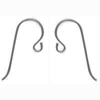 TierraCast Ear Wire 21x8mm Niobium Hypo Allergenic (Pair)