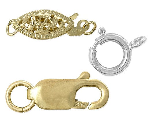 14 Karat Gold Clasps