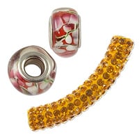 Large Hole Glass Beads