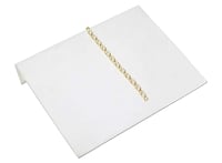 Jewelry Display Bracelet Ramp White 10