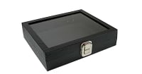 Half-Size Glass Top Jewelry Case (1-3/4