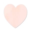 Copper Large Heart 24 Gauge Blank 1 3/8