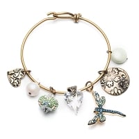 Blooming Spring Bangle Bracelet