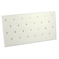 Pendant Pad (26 Hooks) White