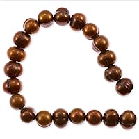 Freshwater Potato Pearl Antique Copper 8-9mm (16