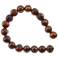 Freshwater Potato Pearl Dark Antique Copper Mix 8-9mm (16