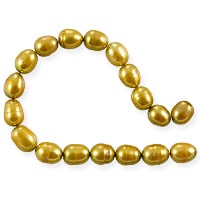 Freshwater Rice Pearl Gold 6-7mm (16